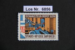 2. Weltkrieg-Marke Sappeure                         Los 6856
