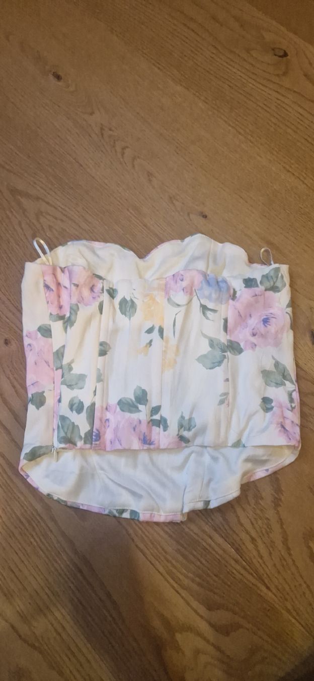 Zebra Top: Blumen Korsett Top zebra  – Usato da Hochfelden venduto da Ni9999 1