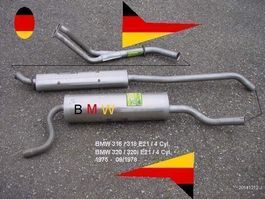 BMW 3er Reihe Edelstahl-Oldtimer-Auspuff