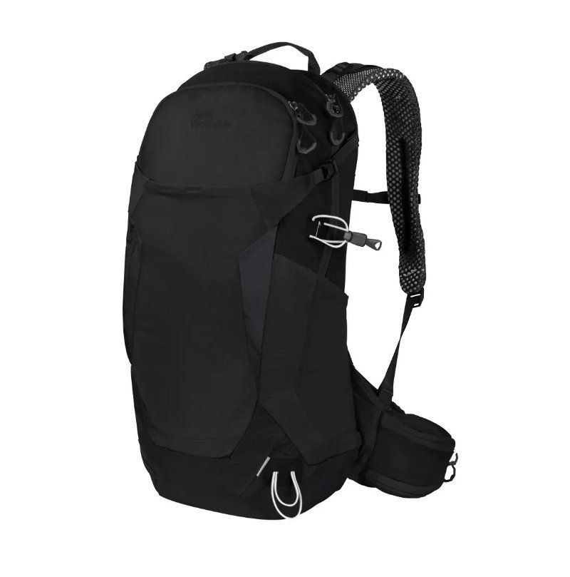 jack wolfskin Crosstrail 24L Wanderrucksack in Schwarz (Gebraucht