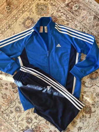 Adidas - Veste et Pantalon Taille 12 ans /152 Bleu