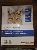 La nuova biologia.blu S Sadava Zanichelli 2a ediz.