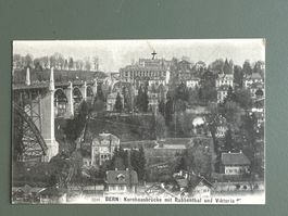 Postkarte Bern Kornhausbrücke 1906