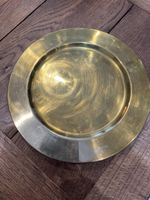 6 sous-plats diamètre 29 cm en laiton selon photos