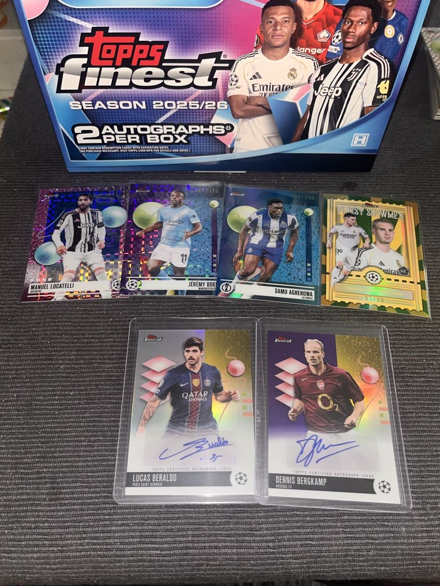 Topps Carte collezionabili: Topps Finest Auto Nummerierte Hits  – Nuovo (secondo la descrizione) da Affoltern am Albis venduto da berlin69 2