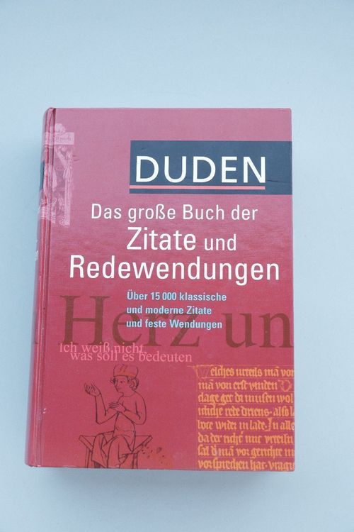 GROSSES BUCH DER ZITATE/REDEWENDUNGEN | Kaufen auf Ricardo