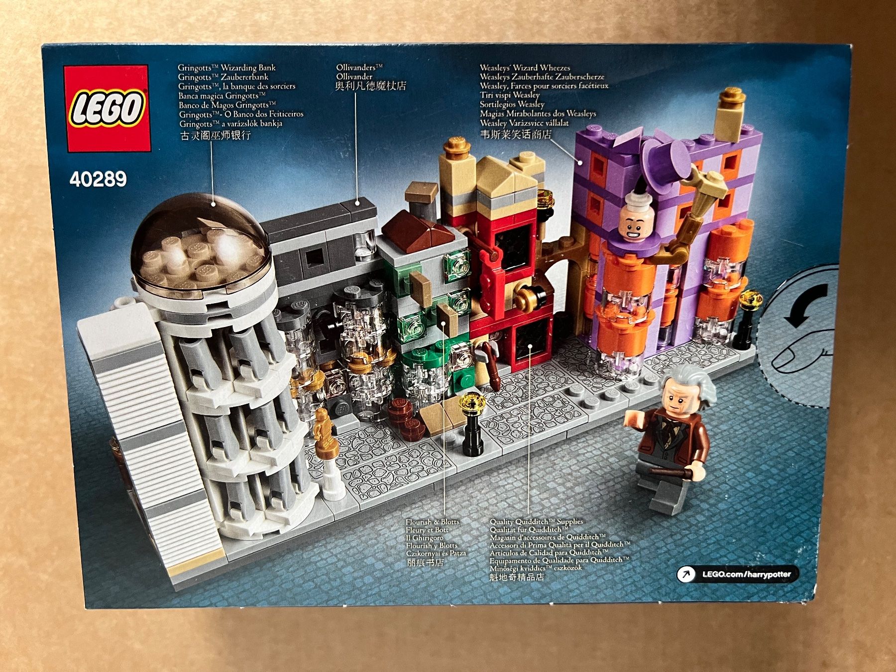 Lego Kit di costruzioni: Lego 40289 Harry Potter - Winkelgasse – Nuovo e nell'imballaggio originale da Basel venduto da zekzek 1