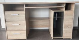 Occasion Büro/Schreibtisch / Computertisch mit viel Stauraum