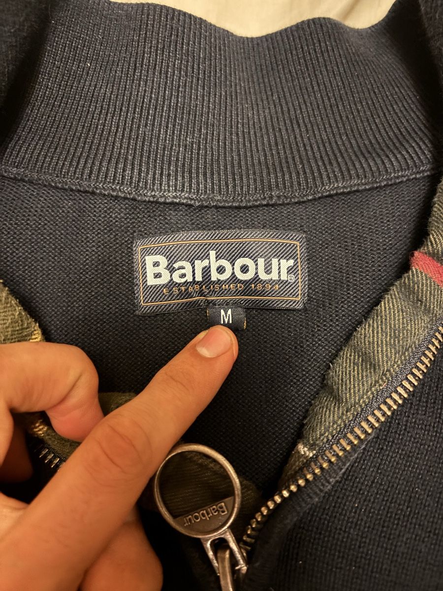 Barbour Pullover & Sweatshirts: Barbour Navy Strickpullover (M) – Gebraucht aus Zürich von lin_gk8x 3