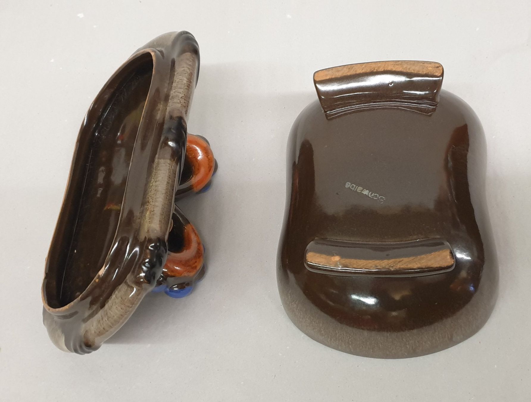 Barattoli: Art Deco Deckeldose Schwalbe – Usato da Emmen venduto da magelan 6