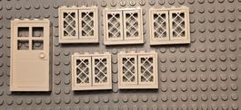 Lego 5x Fenster und Tür