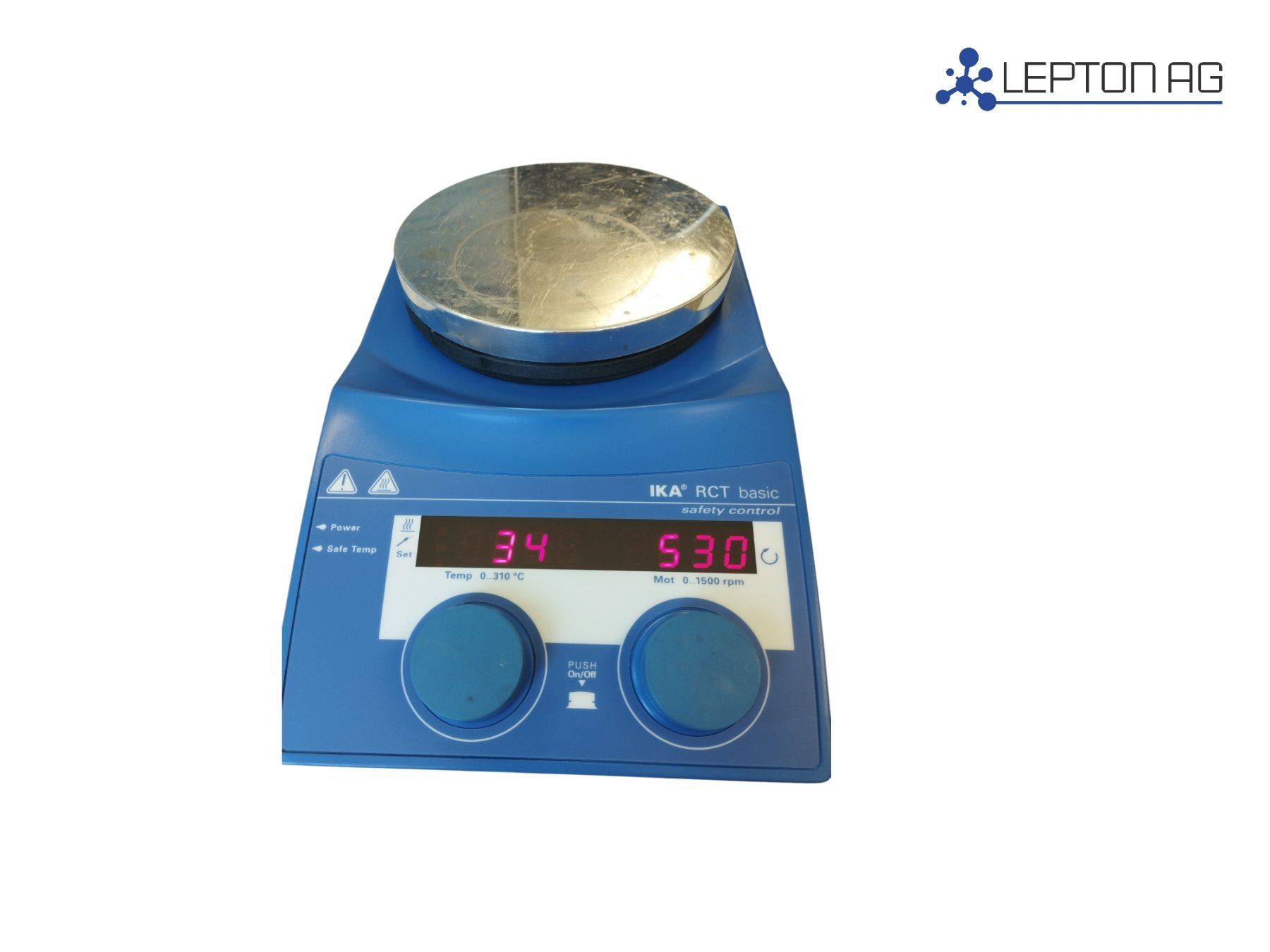 Accessori da laboratorio: IKa RCT basic safety control Magnetrührer – Usato da Niederdorf venduto da LeptonAG_Labor 3