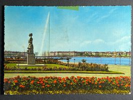 Genf, La statue de la Bise - 1965