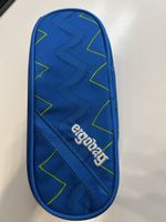 ergobag Federmäppchen blau mit Zickzack Muster guter Zustand
