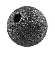 2 Stardust Luxusperlen geschwärzt 12mm