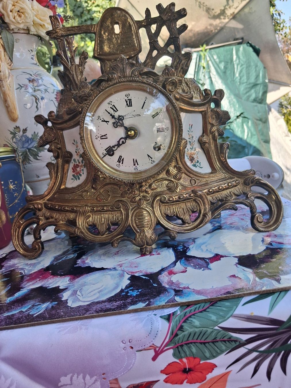 Orologi: Kaminuhr mit Quartzuhrwerk – Usato da Wolfhausen venduto da fab_58yr 1