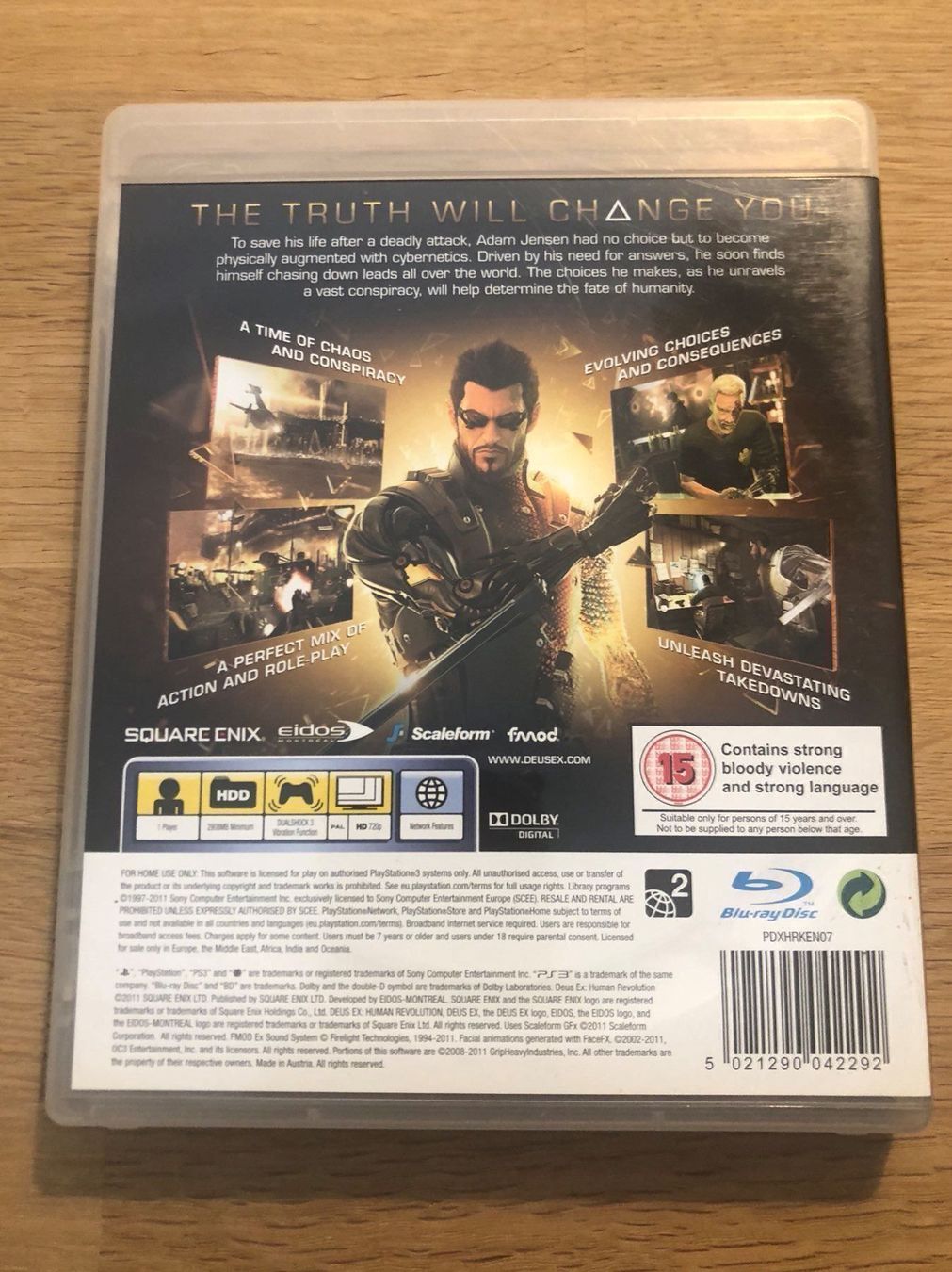 Sony Jeux: Deus Ex für Ps3 – D'occasion à Kestenholz par Inna09 1