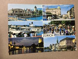 AK Zürich Stadt mehrbildrig alte Edition