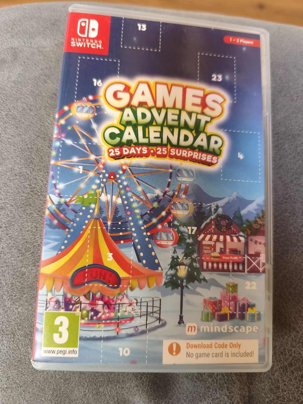 Nintendo Spiele: Games Advent Calendar Nintendo Switch – Neu (gemäss Beschreibung) aus Sörenberg von IriSt28