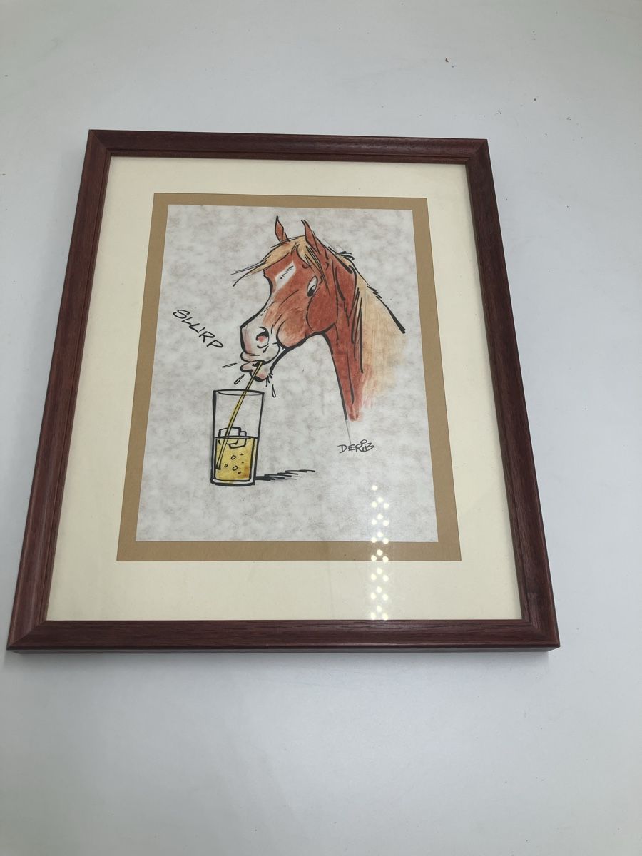 Dipinti: Dessin original de Derib – Usato da fribourg venduto da Retroverso