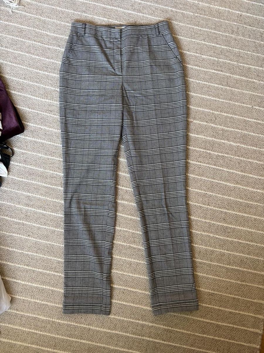 Pantaloni: Grau karierte Hose von Edited – Grösse M – Usato da Winterthur venduto da nadjaaa17
