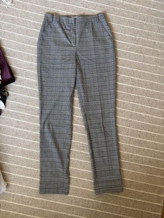 Grau karierte Hose von Edited – Grösse M