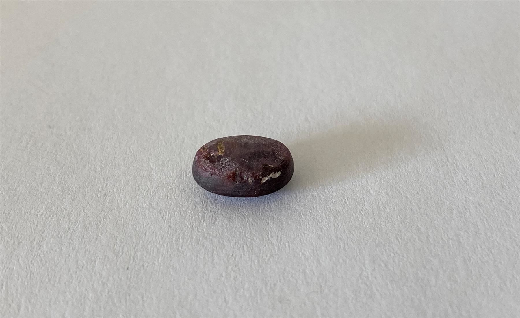 Pietre preziose: Cabochon ovale Rubis étoilé 5,08 ct / Rubin – Nuovo e nell'imballaggio originale da Goumoens-la-Ville venduto da brandonv 2