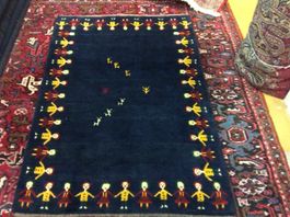 Schöner Gabbeh Orientteppich! Neu! N 471