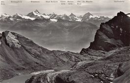 ALPIN: Felsenhorn am Gemmipass, gelaufen 1965