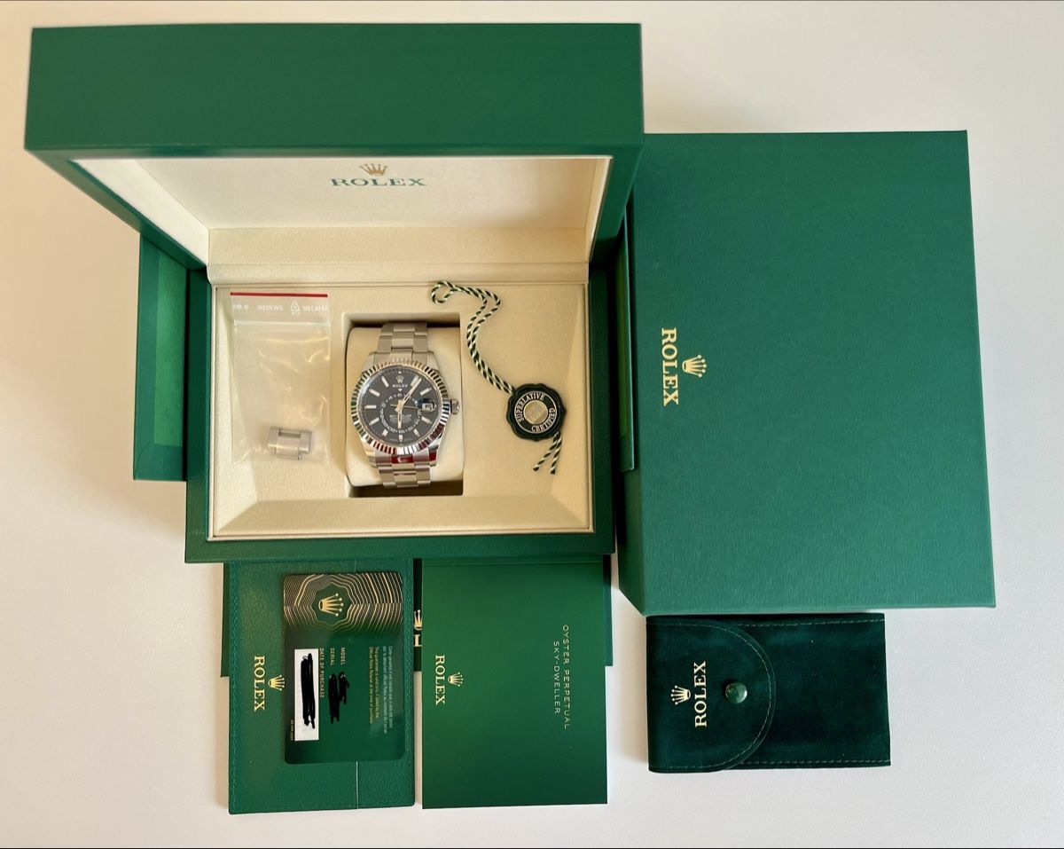 Rolex Uhren: Ungetragene Rolex Sky-Dweller 326934 – Neu und originalverpackt aus Basel von Ch2005