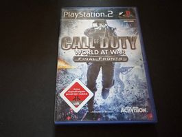 CALL OF DUTY WORLD AT WAR SPIEL FÜR PS2