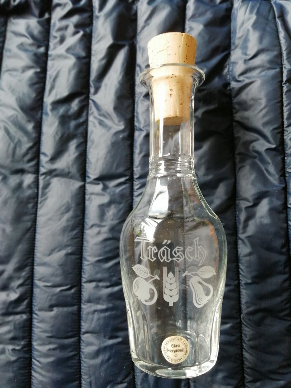Glasi Hergiswil Karaffen: Träsch Karaffe Glas Hergiswil mit Korkverschluss – Neu (gemäss Beschreibung) aus Honau von holunder3 1