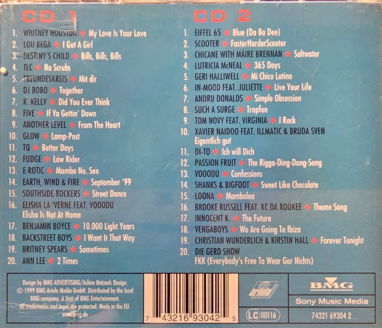 CD: Various – Just The Best 3/99 – Usato da Wahlen b. Laufen venduto da Cg10 1