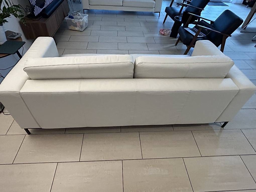 Ikea Sofas: Ikea Echtleder Sofa (Fullerö) – Gebraucht aus Suhr von Heidemann_May 2