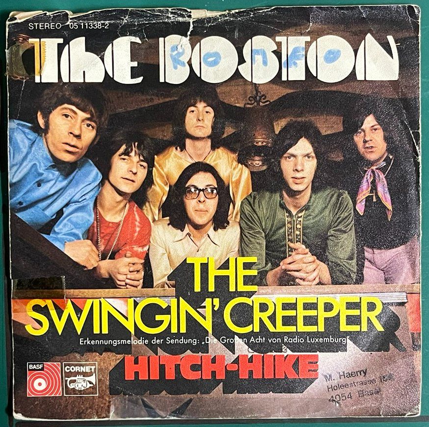 Dischi in vinile: Single: THE BOSTON - The Swinging Creeper – Usato da Frenkendorf venduto da Yard-Sale-2000 2