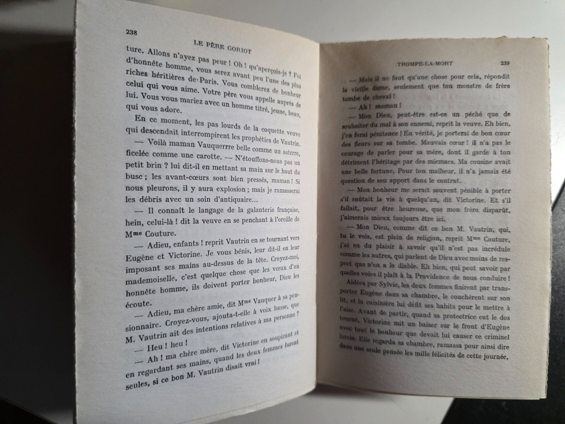 Bücher: Balzac - Le Père Goriot - Edition Albert Michel - 1962 – Gebraucht aus Walterswil BE von Lonitti 3