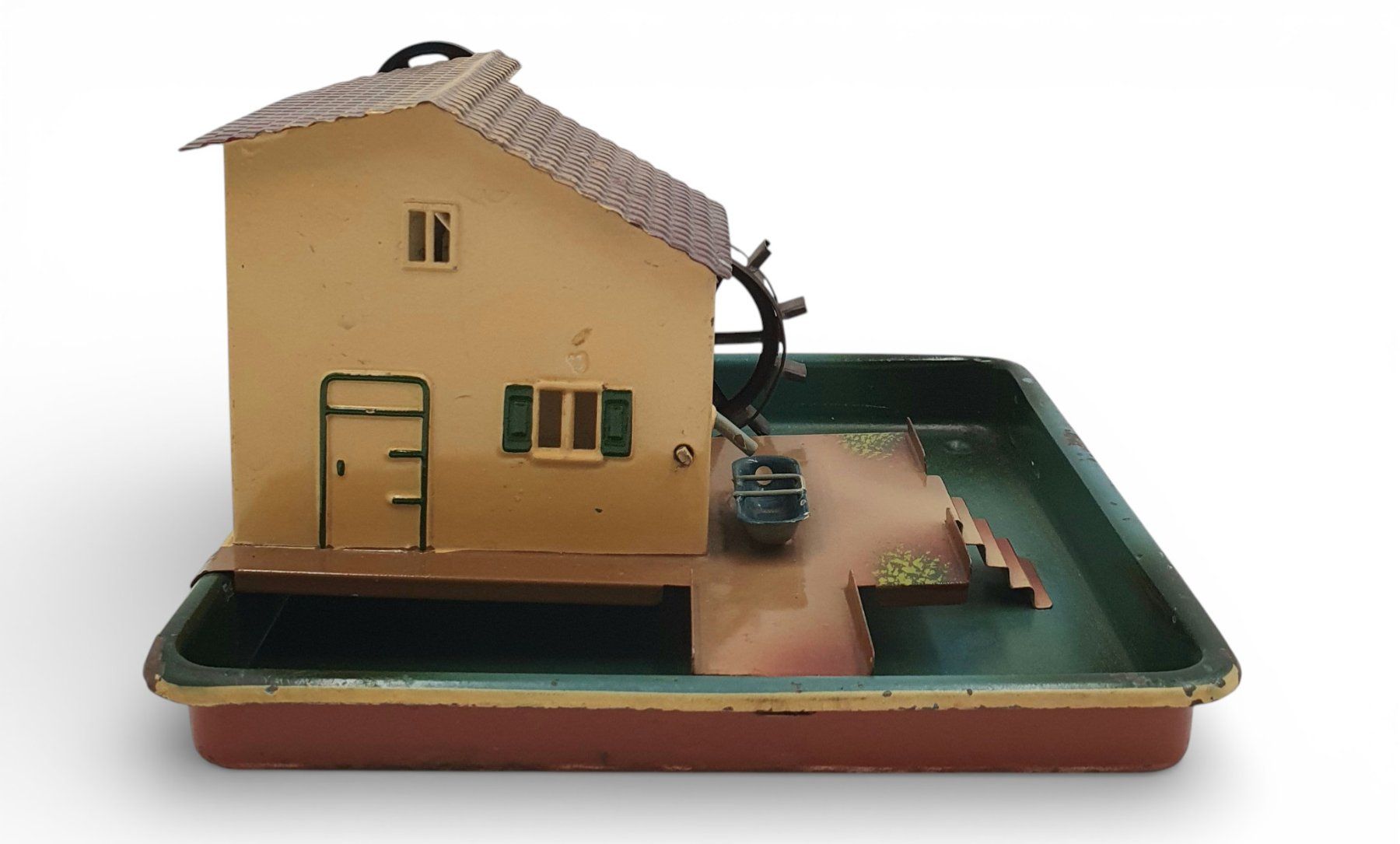 Märklin Kit di modellismo & Modellini statici: Märklin Haus mit Wasserrad – Usato da Flawil venduto da JaguarXJSHE 5