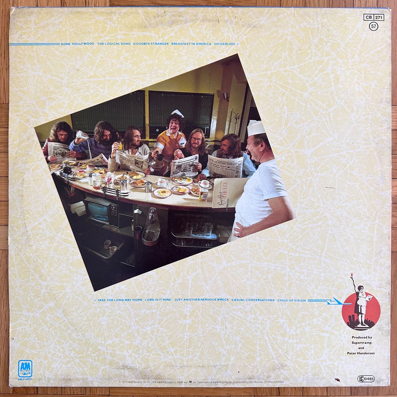 Dischi in vinile: LP - Supertramp - Breakfast In America – Usato da Breganzona venduto da Onairda75 1