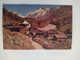 Lötschental,Kuhmatt mit Schienhorn ca 1962!