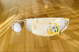 🌙 Zauberhafte Kinderzimmer-Deckenlampe aus Stoff Mondform