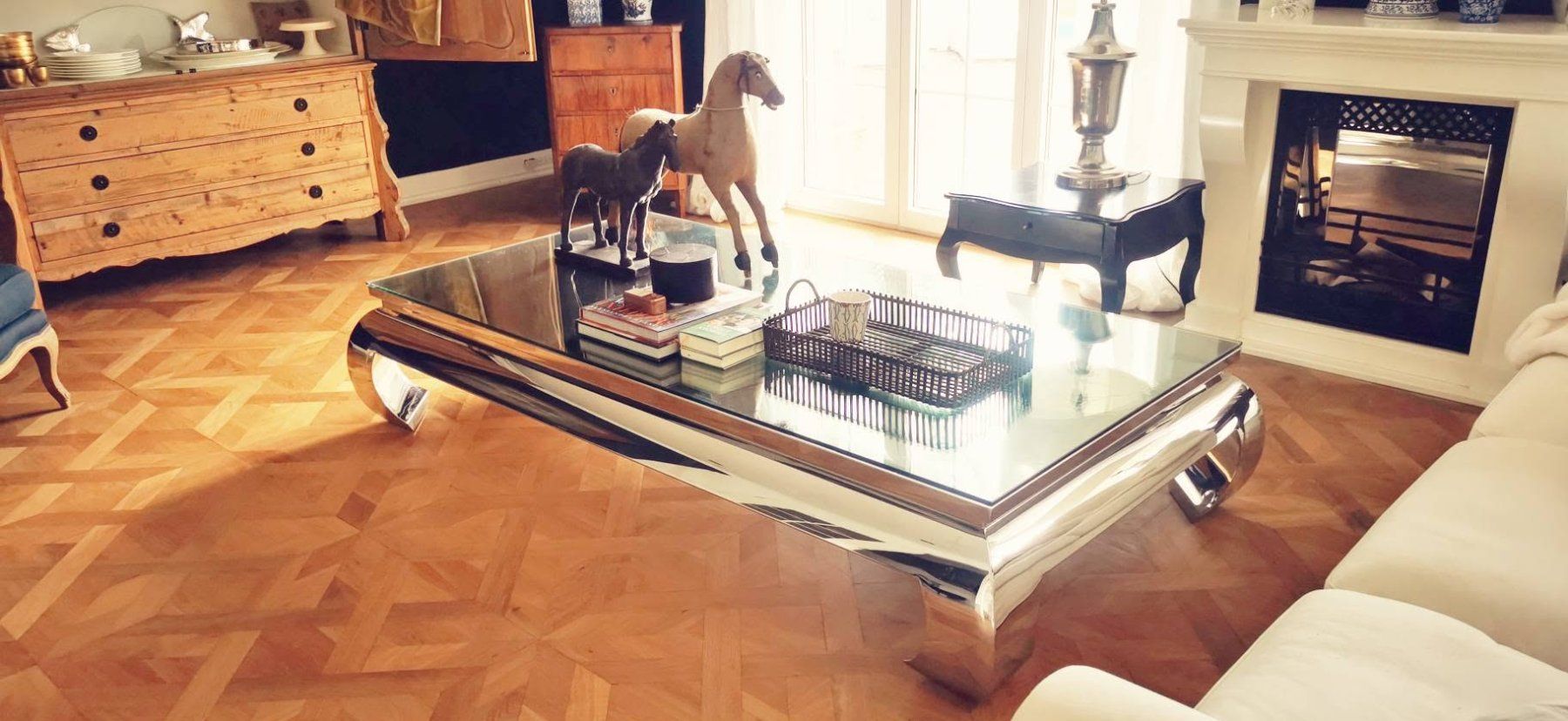 Tische: Couchtisch Chrome – Gebraucht aus Wiliberg von luxurylifestyle