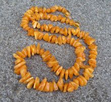 ♥ TOLLE MIDI KETTE / Baltischer Bernstein / Butterscotch ♥