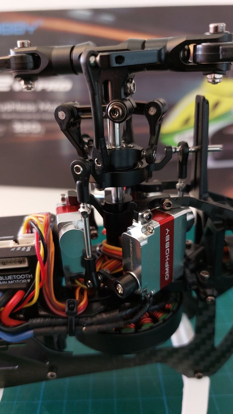 Omphobby Modellismo RC: OMP M2 V3 Pro Cosmic Orange, mit Jeti Empfänger – Usato da Hünenberg venduto da schulbe 4