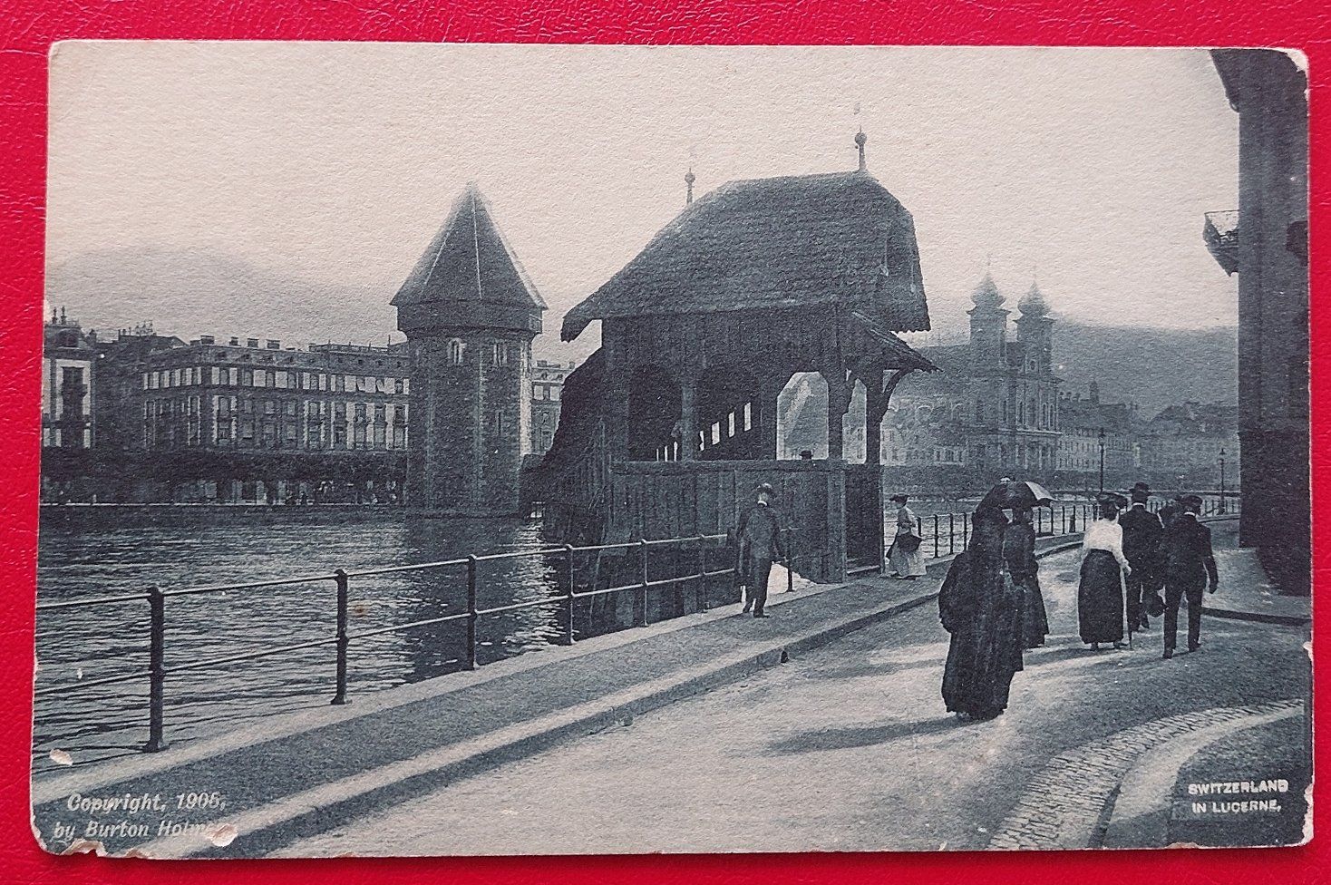 Ansichtskarten: Luzern ; Copyright, 1906, Burton Holmes – Gebraucht aus St-Légier-Chiésaz von Theo006