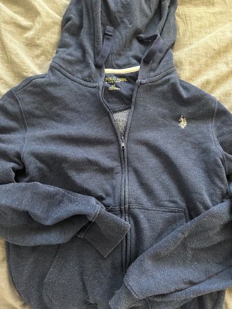US Polo Assn Kapuzenpullover dunkelblau Grösse S gebraucht