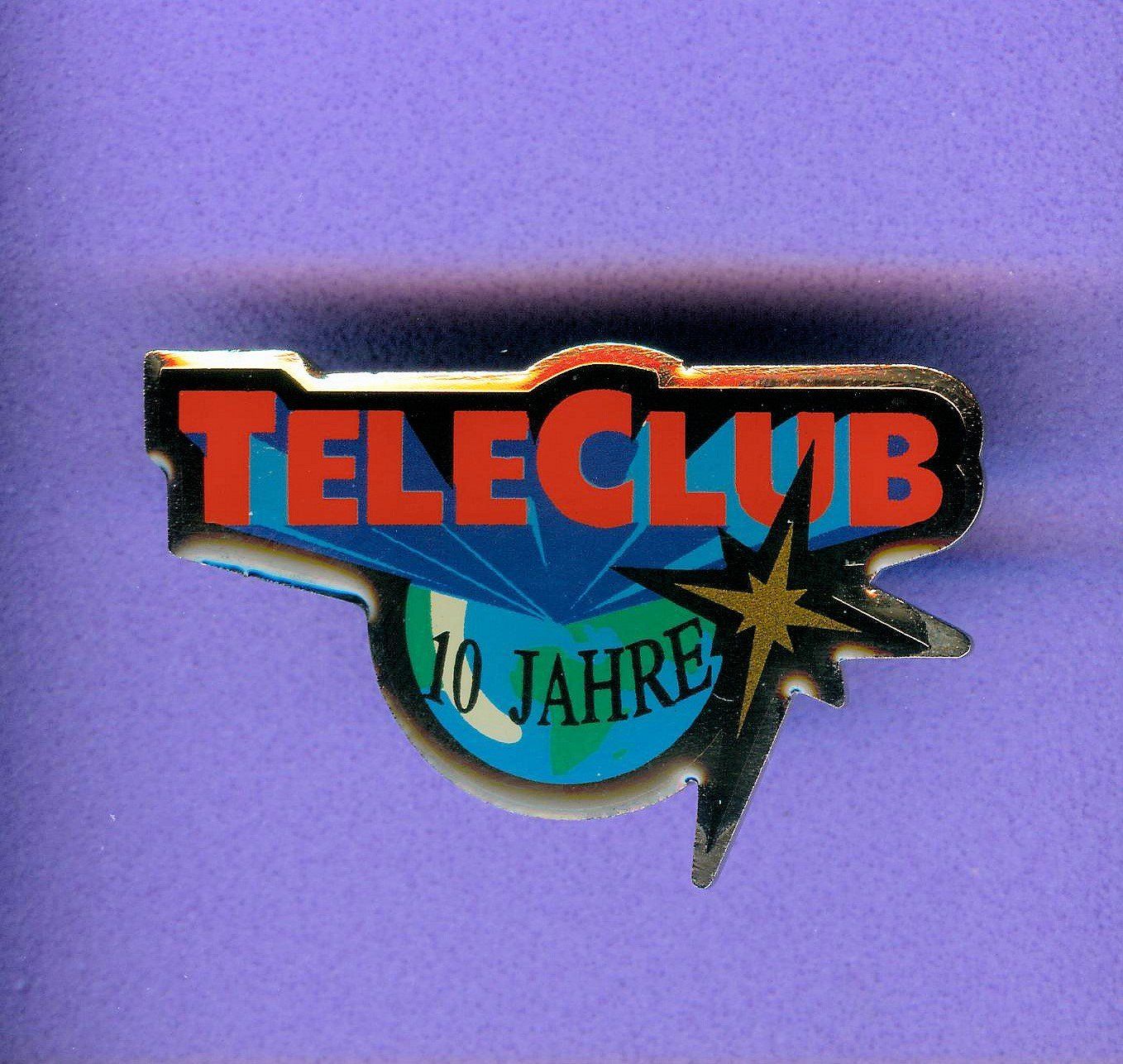 Placchette & Badge: TELECLUB  10 JAHRE – Usato da Winterthur venduto da Sammleroase