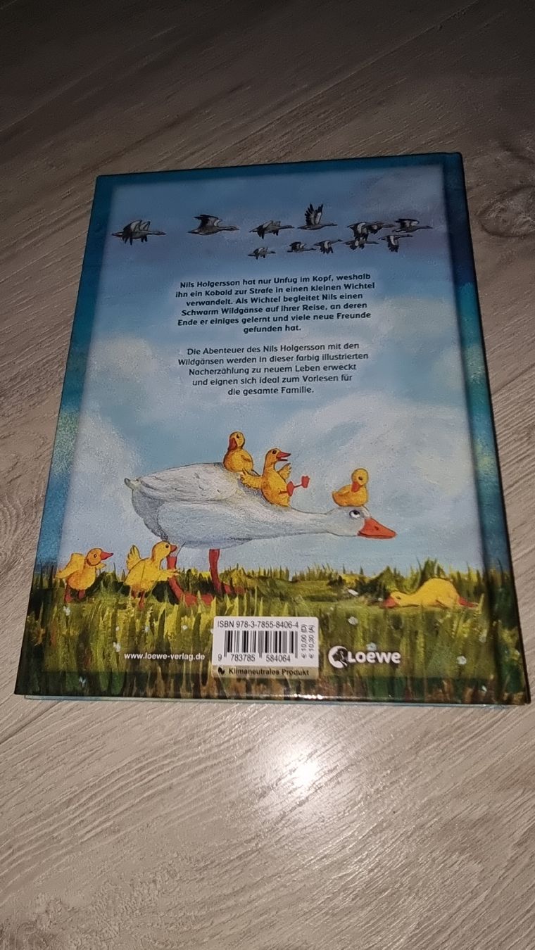 Libri: Nils Holgersson Bilderbuch Neu – Nuovo (secondo la descrizione) da Wigoltingen venduto da Zuckerfee84 1