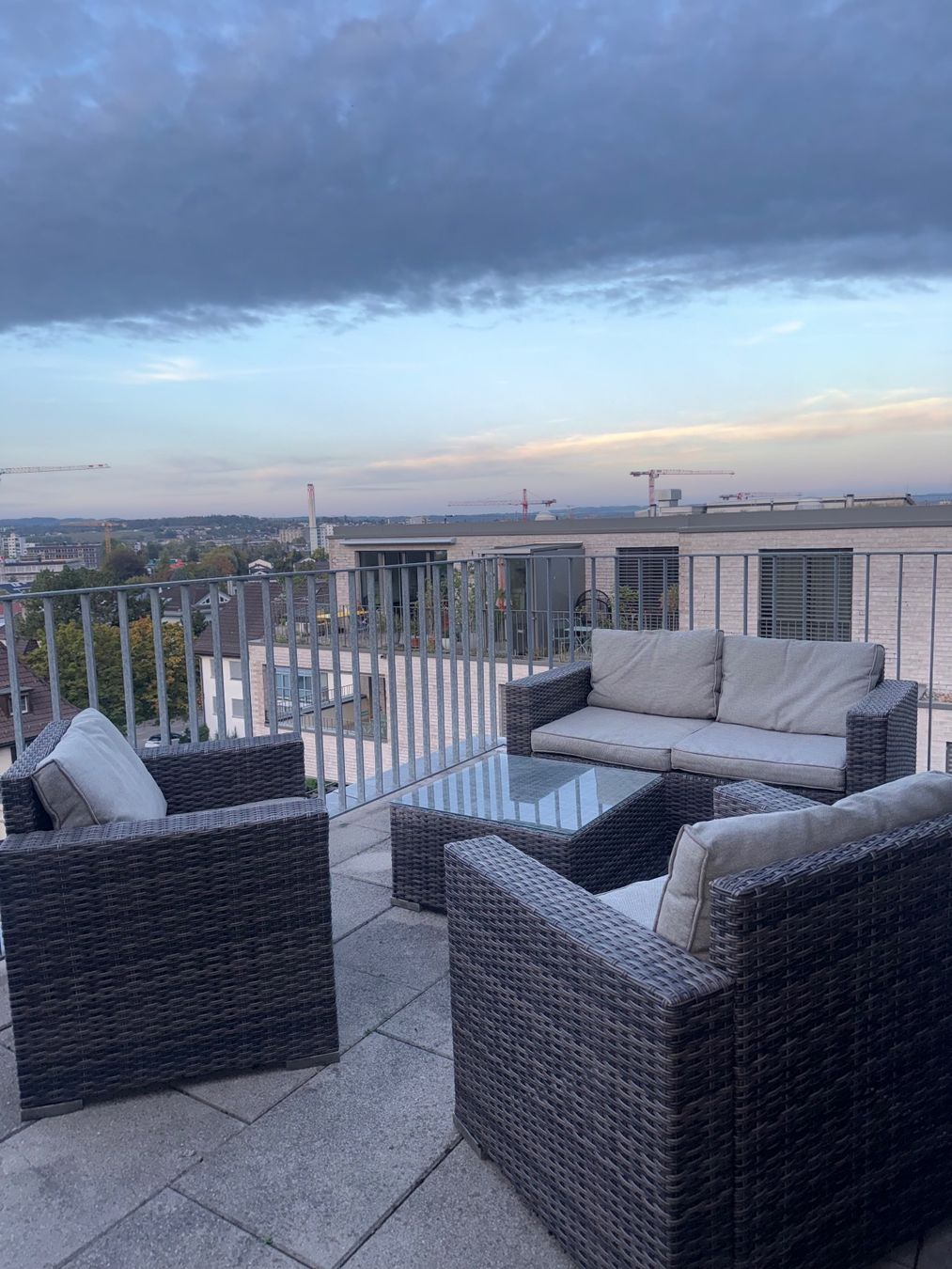 Sofas: Polyrattan Lounge-Set / Gartenlounge – D'occasion à Zürich par Jolye