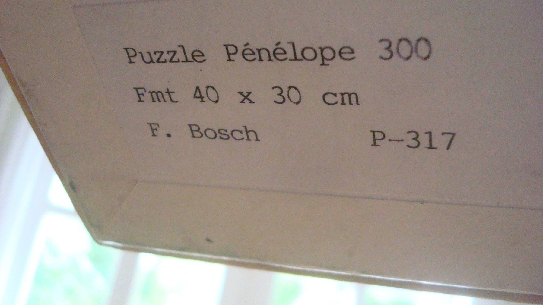 Penelope Puzzles: Penelope Holzpuzzle Landschaft 300 Teile – Gebraucht aus Münchenstein von Pesci6 4