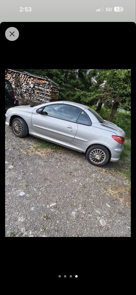 Peugeot Autos: Peugeot 206cc – Défectueux à Richterswil par sel_fm92